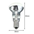 thumbnail image 3 of Ssxjv 30w E14 Lava Lamp Bulb R39 Reflector Bulb Incandescent Lamp 30w E14 R39 Lava Lamp Bulb (4pcs) [energy Class A ++], 3 of 5