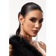 thumbnail image 3 of Pendientes Bellabarnetten Lesley Diamond con borlas Maxi, 3 of 3