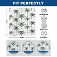 thumbnail image 6 of Palm Tree Chair Back Covers Set of 6, Summer Tropical Tree Stretch Dining Chair Back Slipcovers Removable Seat Cover for Kitchen Restaurant Hotel Cafe, 6 of 9