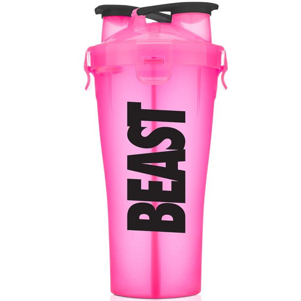 Hydra Cup 30oz - Beast Pink, Dual Threat Shaker Bottle ...