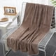thumbnail image 1 of Fasiaou Microfiber Bath Towel 4 Pack(27.5" x 55"), Oversized Thick Towels, Soft, Super Absorbent and Fast Drying, No Fading Multipurpose Use for Sports, Travel, Fitness, Yoga,Brown, 1 of 6