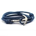 thumbnail image 2 of Pulseras de ancla de paracord ajustables para hombres, pulsera de amuletos de amistad para mujer, 3, 2 of 5
