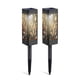 thumbnail image 1 of Luces solares para césped Lisbinx para exteriores, impermeables, 2 unidades - Marcadores automáticos para pasarelas de jardín, 1 of 7