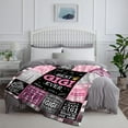 thumbnail image 4 of Yibo Birthday Gifts for Aunt Blanket Flannel Soft and Comfortable Anti-static Bed Sofa Blanket, 4 of 6