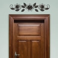 thumbnail image 4 of Stratton Home Decor Enchanting Over The Door Traditional Metal Art, Black, 4 of 5
