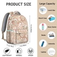 thumbnail image 6 of Bold Paisley Print Backpack - Unique Paisley Gift for Students, Durable Water-Resistant Bookbag, Comfortable Shoulder Straps for All-Day Wear, 6 of 6