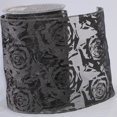 thumbnail image 2 of The Ribbon People Shimmering Black and Sheer Rose Wired Craft Ribbon 6" x 27 Yards, 2 of 2