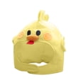 thumbnail image 1 of OUSITAID Chicken Hat Toy Cosplay Props Accessories Plush Head Fancy Taiyaki Cosplay Cap Photo Props, 1 of 6