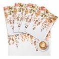 thumbnail image 2 of Eucalyptus Leaves Gradient Autumn Thanksgiving Placemats Set of 4,Wipeable Washable Table Mats for Dining Tables, Watercolor Botanical Place Mats for Kitchen Event Party Tabletop Decor, 2 of 9