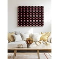 thumbnail image 2 of Canvas Print Wall Art Sweet Bows Pink Bow Red Cherry Black Background Framed Canvas Art Wall Decor Pictures Painting Morden Artwork for Living Room Bedroom, Ready to Hang - 20"x24", 2 of 4