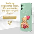 thumbnail image 2 of TPU Clear Case for iPhone 13 Pro Max with Happy V Day design phone cover, 2 of 7