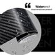 thumbnail image 4 of Adhesivo de fibra de carbono 3D para coche, tira protectora para umbral de puerta de coche, película protectora impermeable de color negro brillante, película de vinilo para envolver 10 x 150 cm, 4 of 5