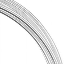 The Beadsmith Silver Plated Copper German Bead Wire Craft Wire 14 Gauge/1.5mm (1.8 Meters / 5.9 Feet)