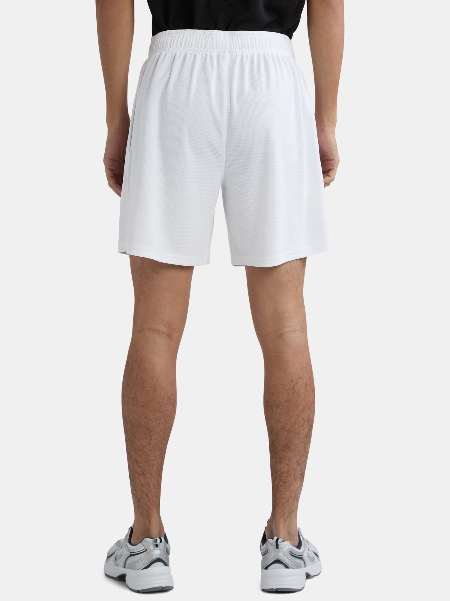 Athletic Works Men's and Big Men's Mesh Shorts, 7" Inseam, Sizes S-5XB