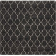 thumbnail image 2 of Nourison Amore Shag Charcoal 6'7" x SQUARE Area Rug, (7 Square), 2 of 8