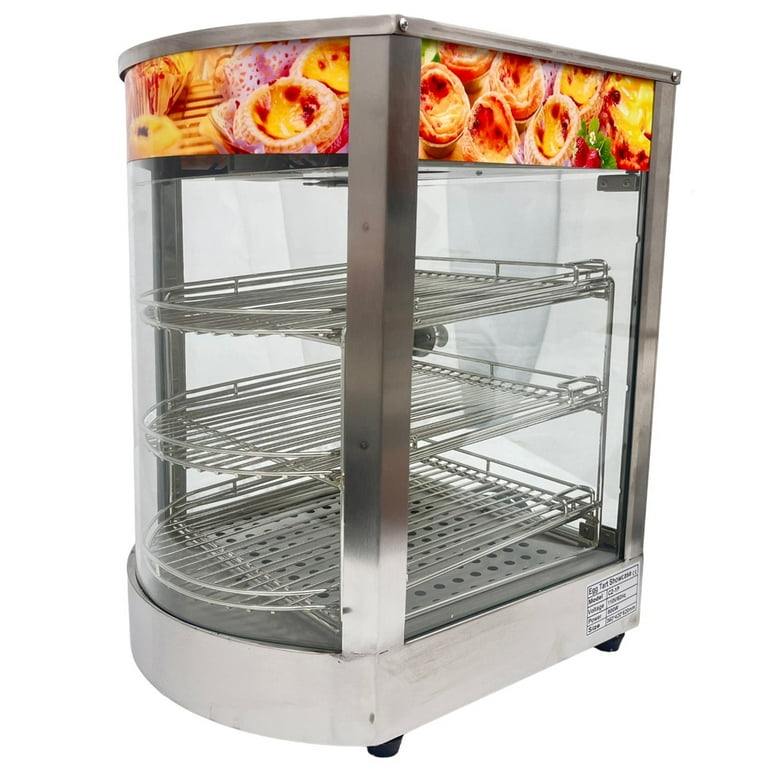 Ensue 27 in. Commercial Electric Countertop Food Warmer Restaurant Display  Cabinet with 3-Warming Trays 96007-H - The Home Depot