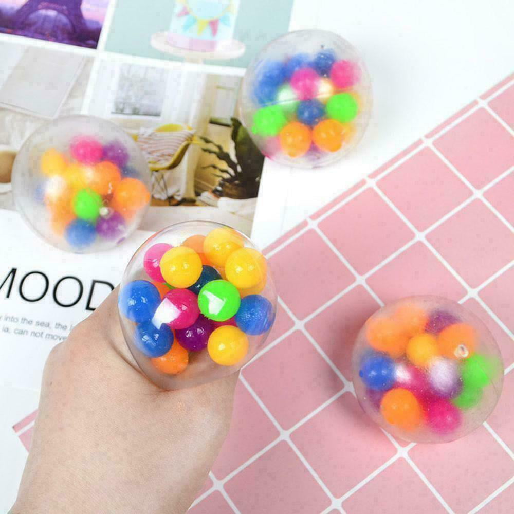 Details about   1PCS Sensory Stress Reliever Ball Toy Autism Squeeze Anxiety Fidget Toys New 