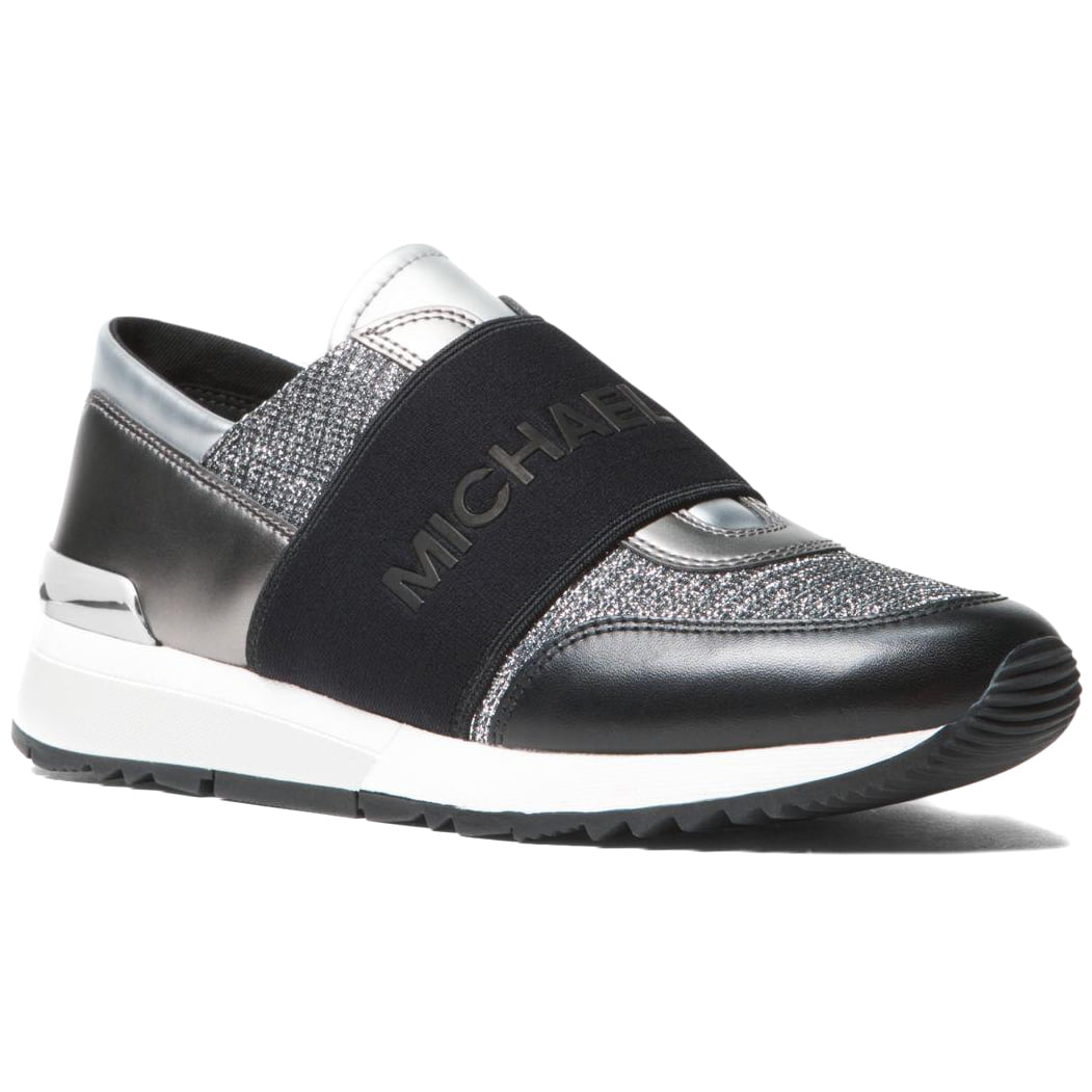 seven unknown confirm Michael Kors MK Women's Glitter Chain Mesh Shoes Trainers Sneakers Black/ Silver (8.5) - Walmart.com