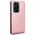 thumbnail image 3 of For Honor 200 Lite Case with Card Slot Magnetic Vertical Flip Leather Phone Cover - Orange, 3 of 5