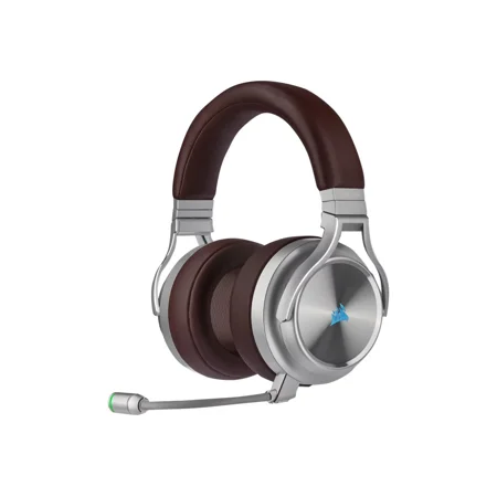 Refurbished Corsair CA-9011181-NA VIRTUOSO RGB Wireless Gaming Headset - Espresso