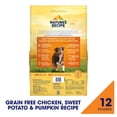 thumbnail image 3 of Nature's Recipe Grain Free Chicken, Sweet Potato & Pumpkin Dry Dog Food, 12 lb Bag, 3 of 11