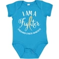 thumbnail image 3 of Inktastic I Am a Fighter Childhood Cancer Awareness Boys or Girls Baby Bodysuit, 3 of 5