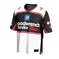 thumbnail image 2 of Men's ProSphere  White/Black Richard Childress Racing Football Fashion Jersey, 2 of 3