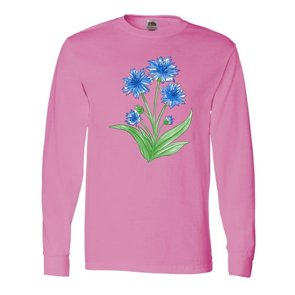 Inktastic Cornflower Long Sleeve T-Shirt