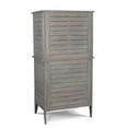 thumbnail image 6 of Afuera Living Traditional Wood Storage Cabinet in Gray Finish, 6 of 12