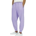thumbnail image 4 of Multicolor Sweatpants Women Mens Pants Casual Solid Color Track Cuff Workout Pants with Pocket Fashion Clothing, 4 of 6