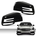 thumbnail image 2 of Mirror Cover Caps Housing Black Fit for Models With The Same Side Mirror Cover Shape/Fit 2011-2013 Benz S-Class W221 A2128100164, A2128100264, A2128100964, A2128100864, 2 of 9