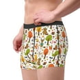 thumbnail image 2 of Uemuo Animals Forest Pattern Men's Boxer Briefs,Trunk Anti-Chafing,Comfortable, Durable, and Stylish Underwear-Large, 2 of 9