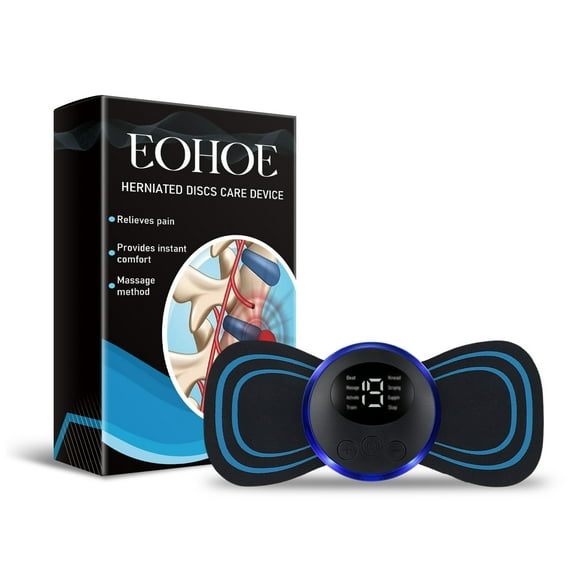 Ruhiku GW Portable Whole Body Massager, Mini Massager and Powered Muscle Stimulator, 8 Massage Techniques, Muscle Recovery on The Go Support