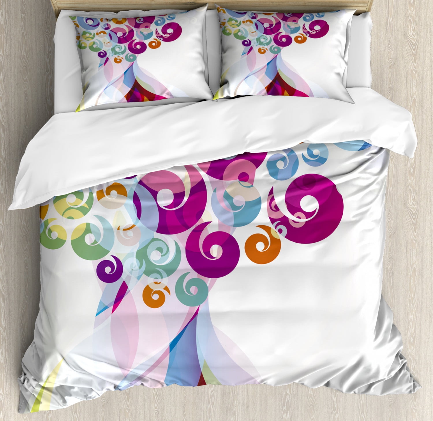 King Size Coastal Nautical Microfiber Duvet Cover Set