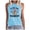 0526liBlue, variant on Womens 4th of July Loose Tank Tops Summer I Am Just Hear for the Wieners Letter Printed Sleeveless Tops Causal Crew Neck Graphic Tshirts 0526liWhite S