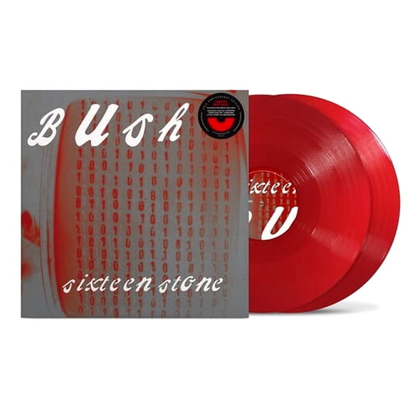 Bush - Sixteen Stone (30th Anniversary Edition) [Red 2 LP] - Music & Performance - Vinyl