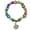 Multicolor, variant on Evil Eye Colorful Bead Bracelet: 1CT