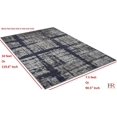 thumbnail image 4 of Abstract Rugs Marble Pattern Modern Contemporary Area Rugs Distressed-Fossil/Graphite/Dusk, 4 of 7