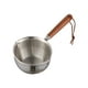 thumbnail image 2 of Pisexur Batería de cocina Olla pequeña de acero inoxidable 304 de tres capas para aceite caliente, espesada, con protección contra salpicaduras, para uso doméstico para la cocina del hogar, 2 of 2
