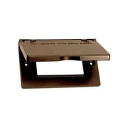 Sigma 14249BR Bronze 1 Gang Horizontal GFCI Cover