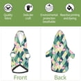 thumbnail image 6 of Xecao Flamingo Pattern Sweatshirts Winter Pet Dog Hoodie Puppy Coat Dog Sweaters Dog Clothes with Hat Dog Clothes Costume Outfit,Small Pets Wear-Medium, 6 of 7