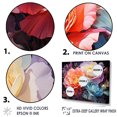 thumbnail image 3 of Designart "Elegant Peony I" Peonies Floater Framed Canvas Prints, 3 of 5