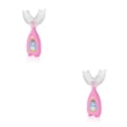 thumbnail image 3 of Wosthever Cepillo de dientes portátil de silicona en forma de U para niños pequeños, cepillo de dientes de doble cara para entrenamiento de Type5 NO5, 3 of 6