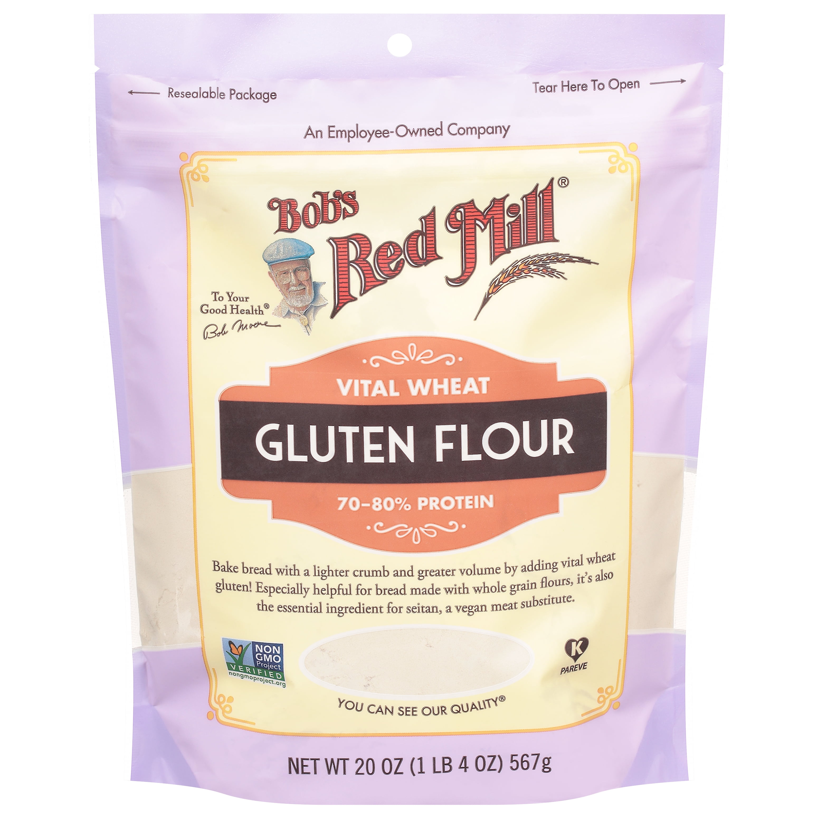 Bob's Red Mill Vital Wheat Gluten Flour, 20 oz