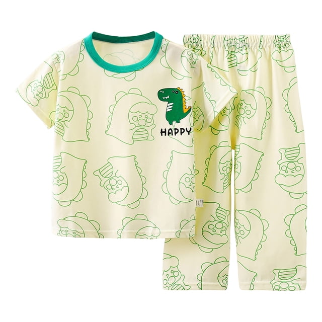 Akiihool Cute Outfits for Girls Toddler Girl Clothes Ruffle Ribbed Knit Short Sleeves Tops and Shorts Cute Summer 2 Pieces Short Sets (Light Green,6-12 Months)
