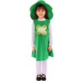 thumbnail image 1 of Odeerbi 4-8 Años Niñas Vestido de Tanque Del Día de San Patricio Con Sombrero de Cubo Conjunto Algodón Trajes de Verano Sin Mangas Vestido Suelto Conjunto de Dos Piezas, 1 of 5