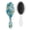 White-664, variant on Mandala Detangling Hair Brush, Geometric Paddle Brush with Soft Bristles, Wooden Handle Hairbrush for Women Men Kids, Vintage Hippie Design, Wet & Dry Hair Styling