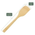thumbnail image 4 of Bamboo Serving/Cooking Utensils - Spatula - Large - 5pcs, 4 of 6