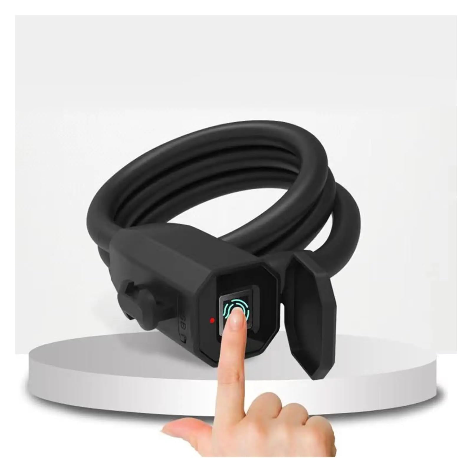 Lock Fingerprint Bicycle Lock IP65 Theft USB Charging Road Bike Motorcycle Cycling Lock Practical