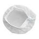thumbnail image 3 of Gorro , gorro de panadero elástico para adultos, chef de cocina para catering Nudo blanco Baoblaze Tapa de trabajo de fábrica, 3 of 8